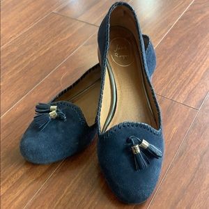 Jack Rogers Loafers Navy Tassels